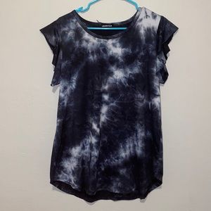 Heimish USA Navy Acid-Wash Top- M